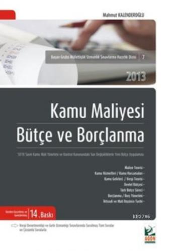 Kamu Maliyesi Bütçe ve Borçlanma  Frontansicht 1