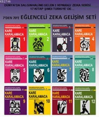 Kare Karalamaca Serisi (12 kitap)  Frontansicht 1
