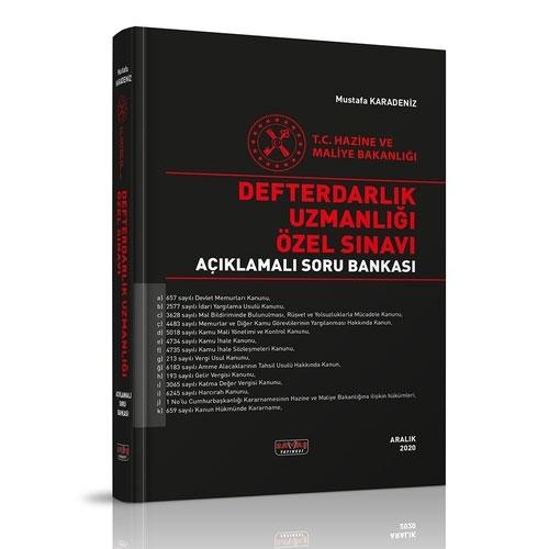 Defterdarlık Uzmanlığı Özel Sınavı Açıklamalı Soru Bankası  Frontansicht 1