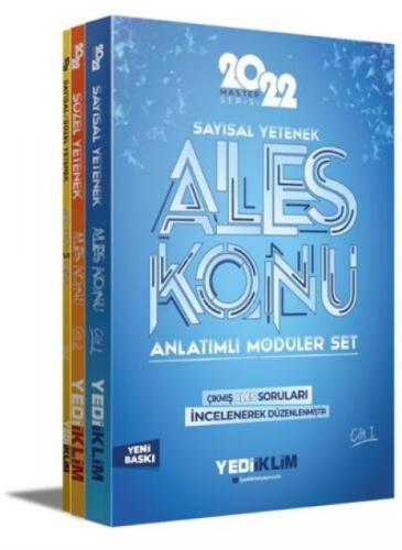 2022 Master Serisi Ales Konu Anlatımlı Modüler Set(3 Cilt)  Frontansicht 1