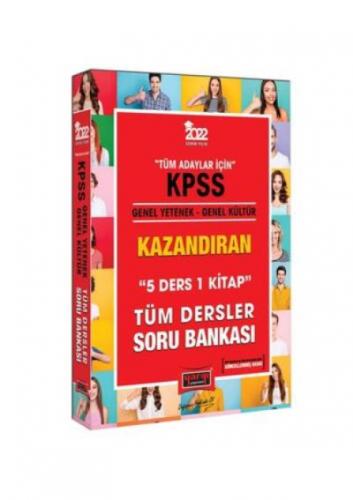 2022 KPSS Genel Yetenek Genel Kültür 5 Ders 1 Kitap Kazandıran Tüm Dersler Soru Bankası  Frontansicht 1