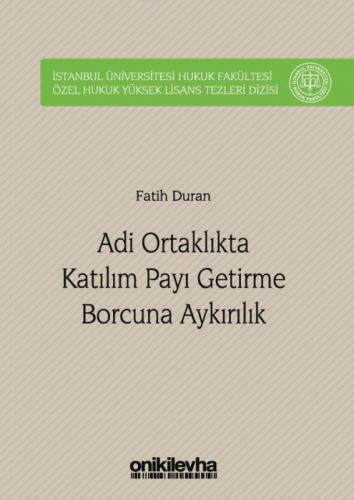 Adi Ortaklıkta Katılım Payı Getirme Borcuna Aykırılık  Frontansicht 1