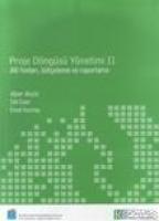 Proje Döngüsü Yönetimi II  Frontansicht 1