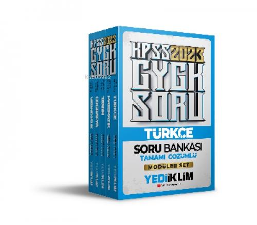 2023 KPSS Genel Yetenek Genel Kültür Tamamı Çözümlü Modüler Soru Bankası Seti  Frontansicht 1