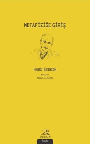 Metafiziğe Giriş  Frontansicht 1