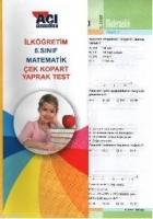 6. Sınıf| Matematik; Çek Kopar Yaprak Test  Frontansicht 1