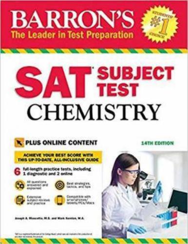 Barron's SAT Subject Test Chemistry  Frontansicht 1