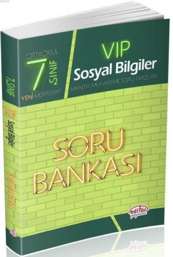 Editör Yayınları 7. Sınıf VIP Sosyal Bilgiler Soru Bankası Editör  Frontansicht 1