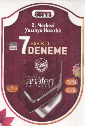 8. Sınıf 2.Merkezi Yazılıya Hazırlık 7 Fasikül Deneme (2014)  Frontansicht 1