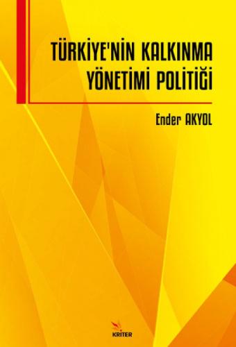 Türkiye'nin Kalkınma Yönetimi Politiği  Frontansicht 1