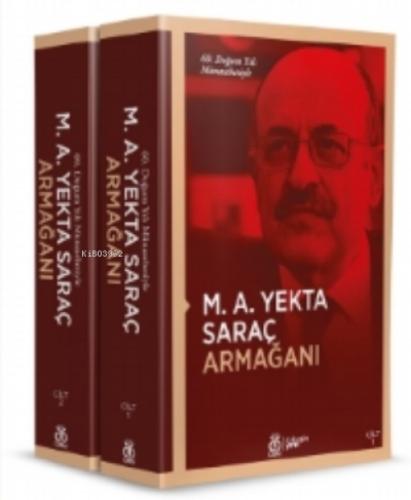 M. A. Yekta Saraç Armağanı (2 Cilt, Takım)  Frontansicht 1