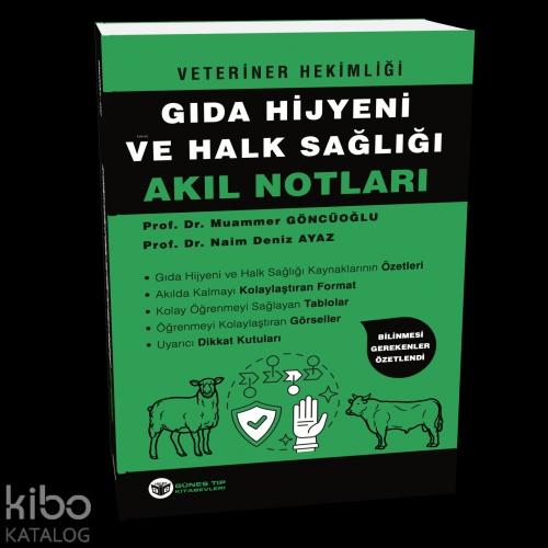 Veteriner Hekimliği Gıda Hijyeni ve Halk Sağlığı Akıl Notları  Frontansicht 1