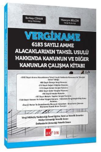 Verginame Serisi 6183 Sayılı Amme Alacaklarının Tahsil Kanunu ve Diğer Kanunlar Çalışma Kitabı  Frontansicht 1