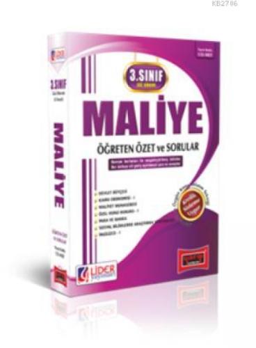 3. Sınıf Güz Dönemi Maliye Öğreten Özet ve Sorular  Frontansicht 1