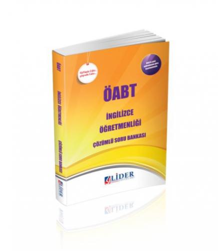 ÖABT İngilizce Öğretmenliği Çözümlü Soru Bankası  Frontansicht 1