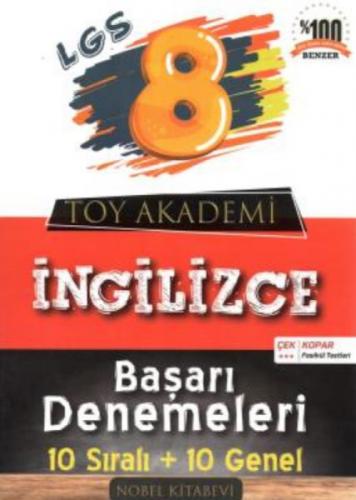 LGS 8. Sınıf İngilizce 10 Sıralı - 10 Genel Başarı Denemeleri  Frontansicht 1