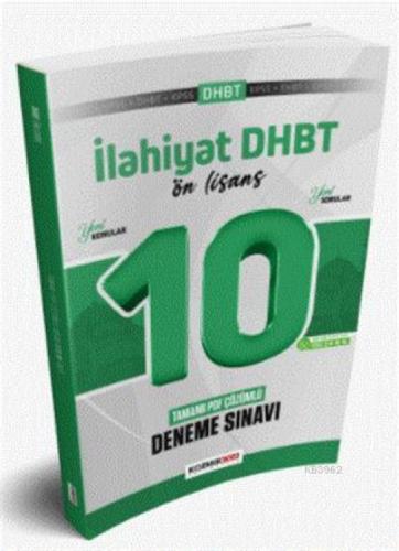 2021 DHBT Ön Lisans Düzeyi Tamamı PDF Çözümlü 10 Deneme Sınavı  Frontansicht 1