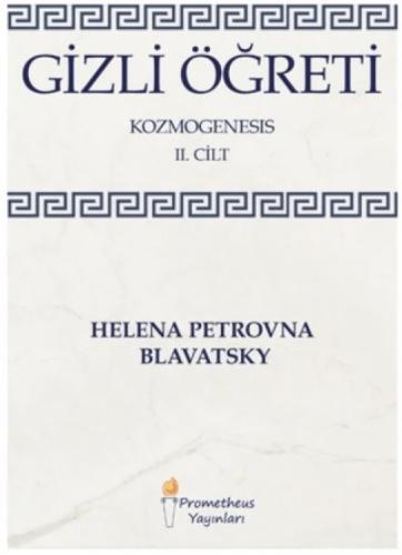 Gizli Öğreti - Kozmogenesis 2. Cilt  Frontansicht 1
