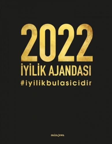 Ayşe Arman 2022 İyilik Ajandası Siyah  Frontansicht 1