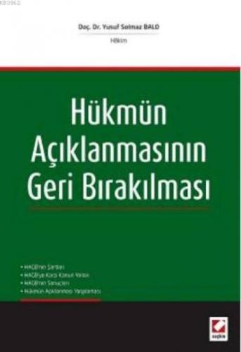 Hükmün Açıklanmasının Geri Bırakılması  Frontansicht 1