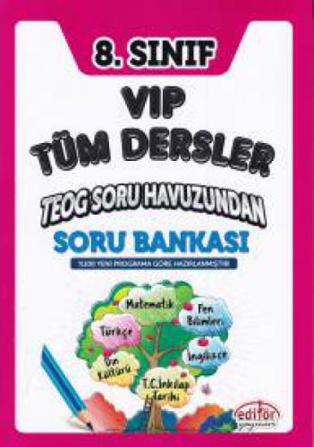 8. Sınıf VIP Tüm Dersler Soru Bankası  Frontansicht 1