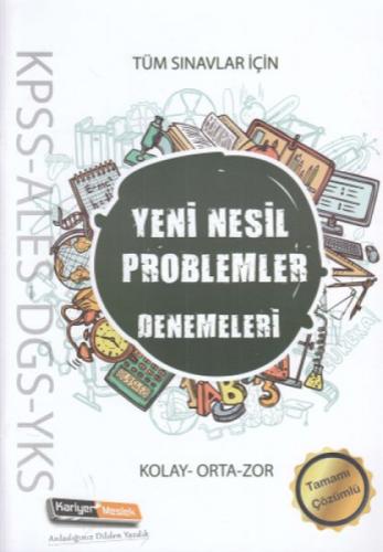 2020 Tüm Sınavlar İçin Kolaydan Zora Yeni Nesil Çözümlü Problemler Denemeleri  Frontansicht 1