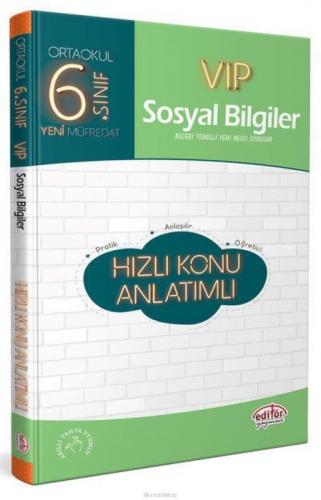 6. Sınıf VIP Sosyal Bilgiler Hızlı Konu Anlatımlı  Frontansicht 1