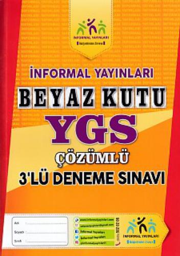 YGS'nin Beyaz Kutusu 3'lü Çözümlü Deneme Sınavı  Frontansicht 1