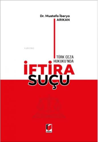 Türk Ceza Hukuku'nda İftira Suçu  Frontansicht 1