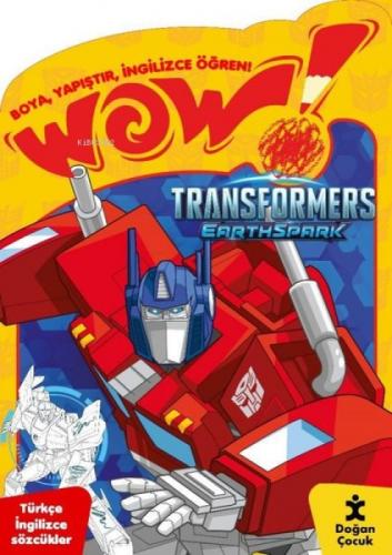 Wow! Transformers Eartspark Boyama Kitabı  Frontansicht 1