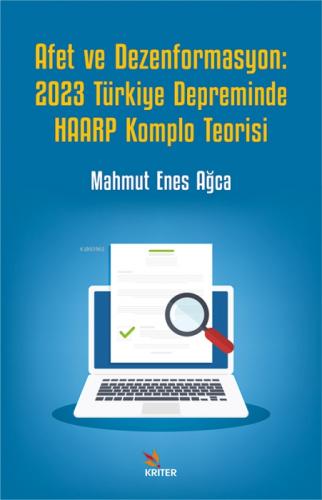 Afet ve Dezenformasyon: 2023 Türkiye Depreminde HAARP Komplo Teorisi  Frontansicht 1