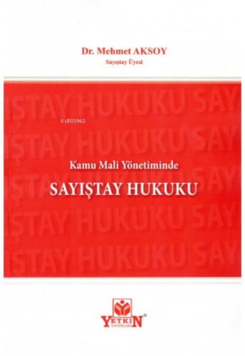 Kamu Mali Yönetiminde Sayıştay Hukuk  Frontansicht 1