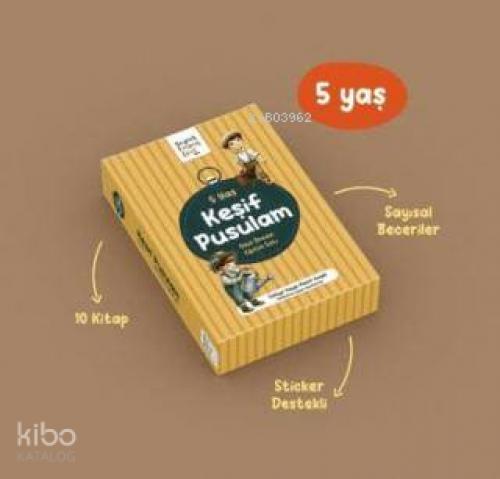 Keşif Pusulam Set - 5 Yaş İçin Okul Destek Seti  Frontansicht 1