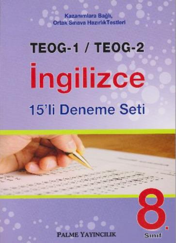 TEOG-1 TEOG-2 İngilizce 15'li Deneme Seti  Frontansicht 1