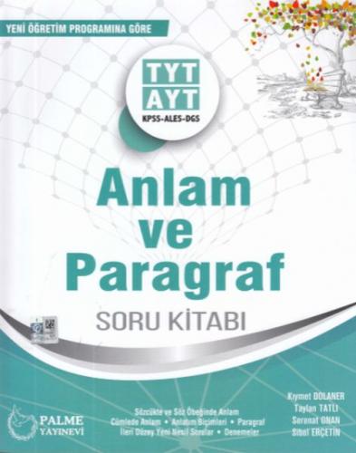 TYT AYT Anlam ve Paragraf Soru Kitabı  Frontansicht 1