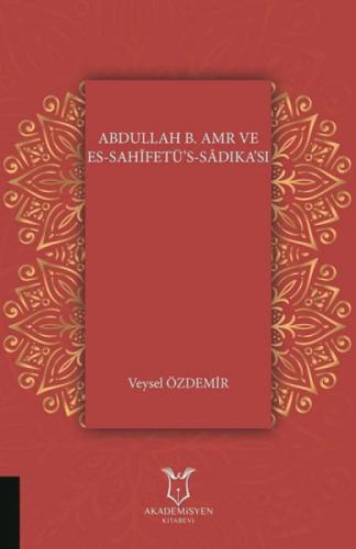 Abdullah B. Amr ve Es-Sahifetü's Sadıkası  Frontansicht 1