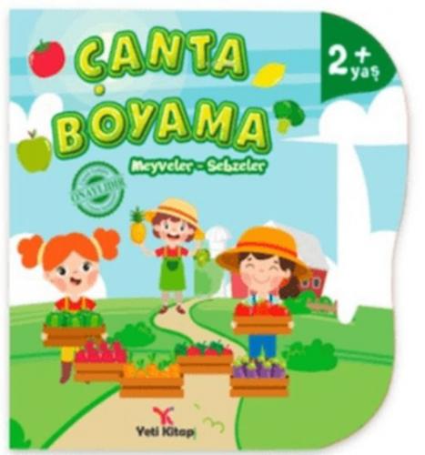 Çanta Boyama - Meyveler, Sebzeler  Frontansicht 1