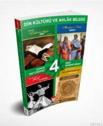 Kaplan Akademi 2020 ÖABT Din Kültürü ve Ahlak Bilgisi 4 Deneme PDF Çözümlü  Frontansicht 1