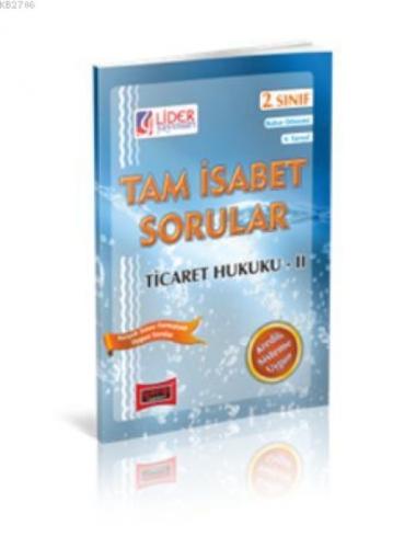 2. Sınıf Bahar Dönemi Ticaret Hukuku II Tam İsabet Sorular  Frontansicht 1