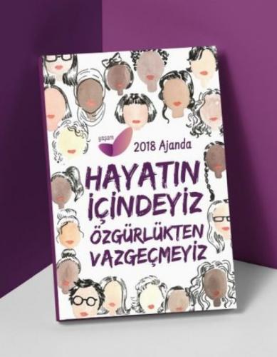 2018 Kadın Ajandası  Frontansicht 1