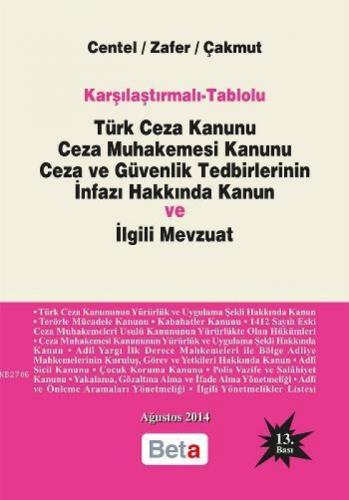 Türk Ceza Kanunu Ceza Muhakemesi Kanunu (Ciltli)  Frontansicht 1