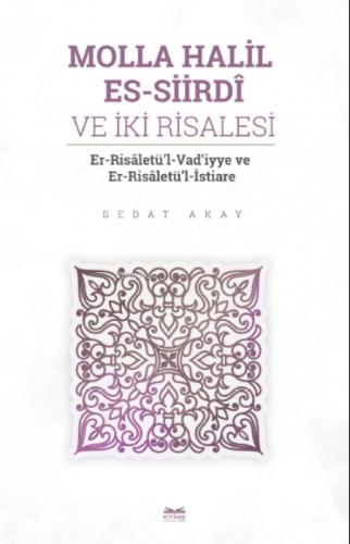 Molla Halil es-Siirdî ve İki Risalesi  Frontansicht 1