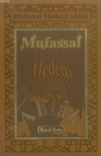 Mufassal Medeni AHlak (suni deri cilt)  Frontansicht 1