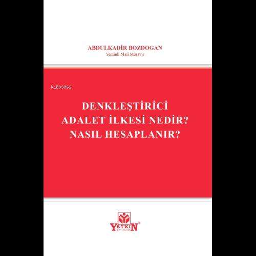 Denkleştirici Adalet İlkesi Nedir? Nasıl Hesaplanır?  Frontansicht 1