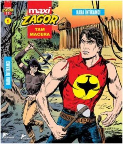 Zagor Maxi 1  Kara İntikamcı  Frontansicht 1
