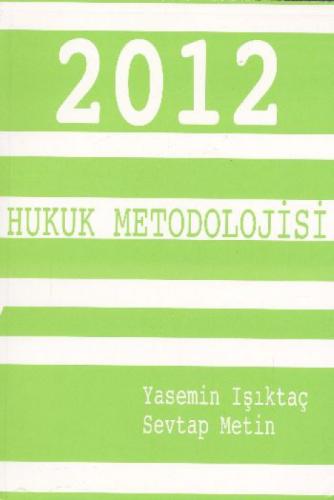 Hukuk Metodolojisi 2013  Frontansicht 1