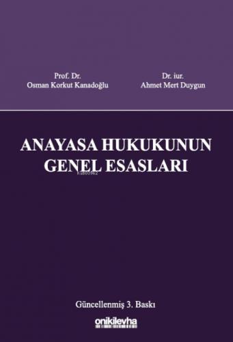 Anayasa Hukukunun Genel Esasları  Frontansicht 1