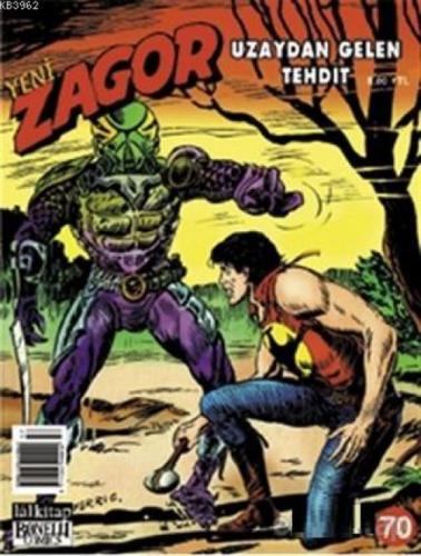 Yeni Zagor Sayı: 70 Uzaydan Gelen Tehdit  Frontansicht 1