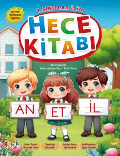 1. Sınıflar İçin Hece Kitabı  Frontansicht 1