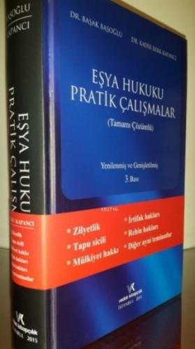 Eşya Hukuku Pratik Çalışmalar (Tamamı Çözümlü)  Frontansicht 1